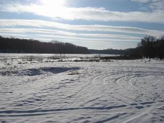 Берег дона, село Колодежное, крещение 2008 г.